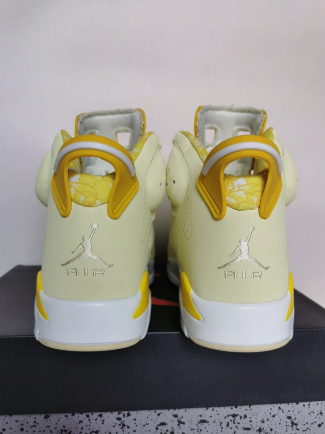 Air Jordan 6 Retro Dynamic Yellow Floral by Air Jordan
