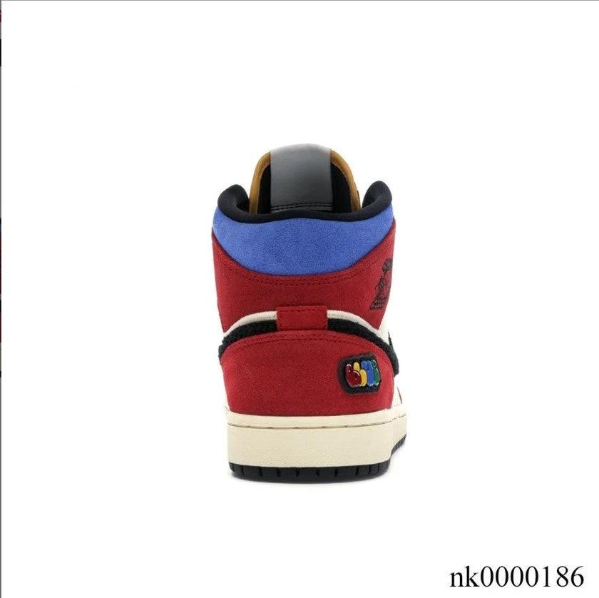 Air Jordan 1 Mid SE Fearless Blue the Great Shoes Sneakers by Air Jordan