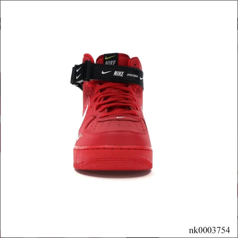 Air Force 1 Mid Utility University Red Shoes Sneakers by Air Jordan