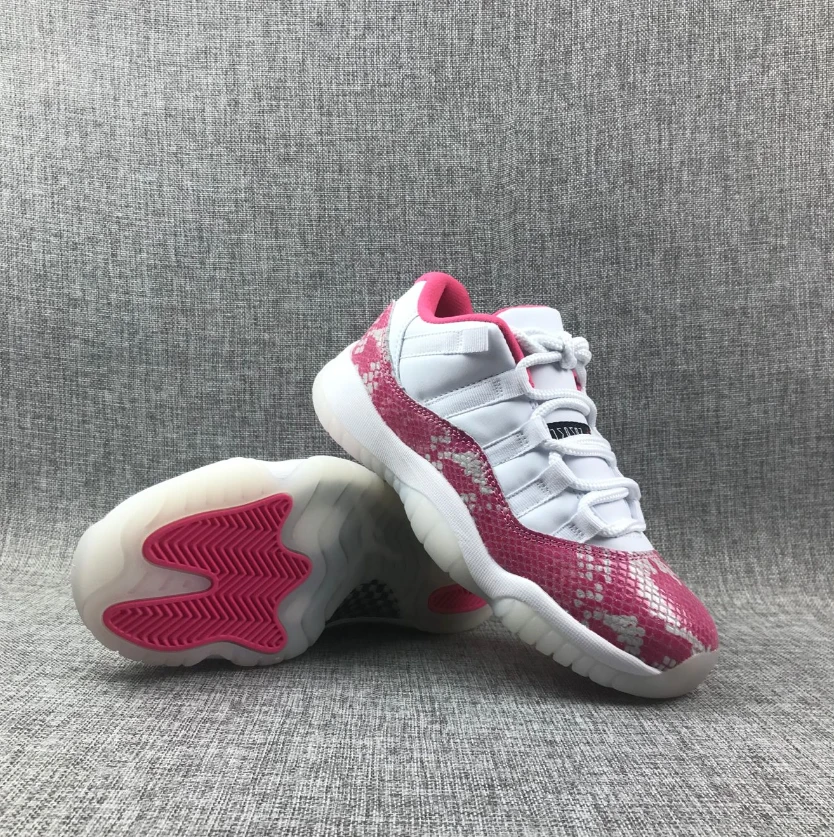 Air Jordan 11 Low Pink Snakeskin by Air Jordan