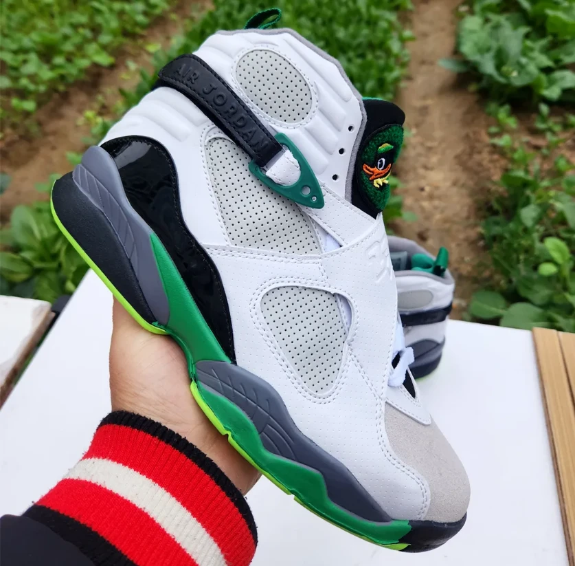 Air Jordan 8 University of Oregon PE Shoes Sneakers by Air Jordan