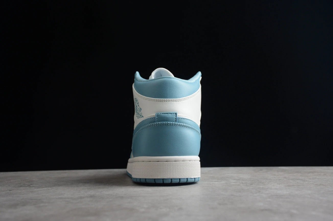 Air Jordan 1 Mid UNC University Blue White by Air Jordan