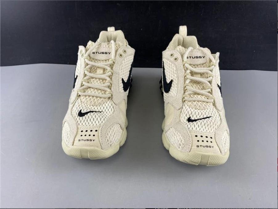Air Zoom Spiridon Cage 2 Stussy Pure Platinum Shoes Sneakers by Air Jordan