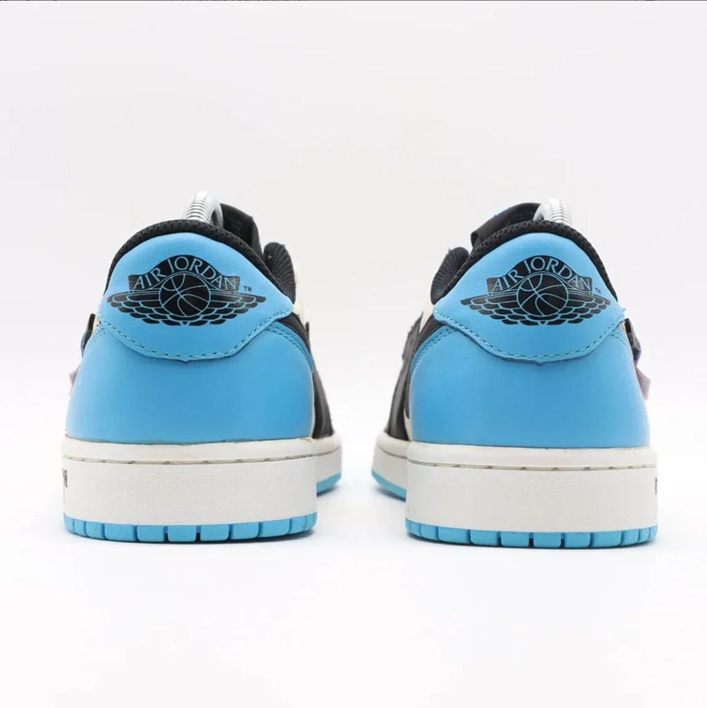 OW x Air Jordan 1 Low OG UNC Shoes Sneakers by Air Jordan