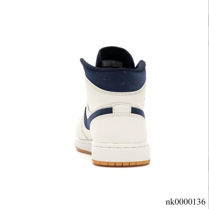 Air Jordan 1 Retro Mid Jeter Shoes Sneakers by Air Jordan
