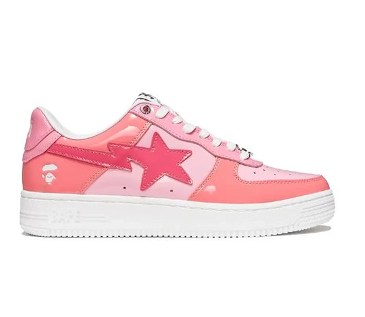 BAPE Sta Low Color Camo Combo Pink Shoes Sneakers by Air Jordan