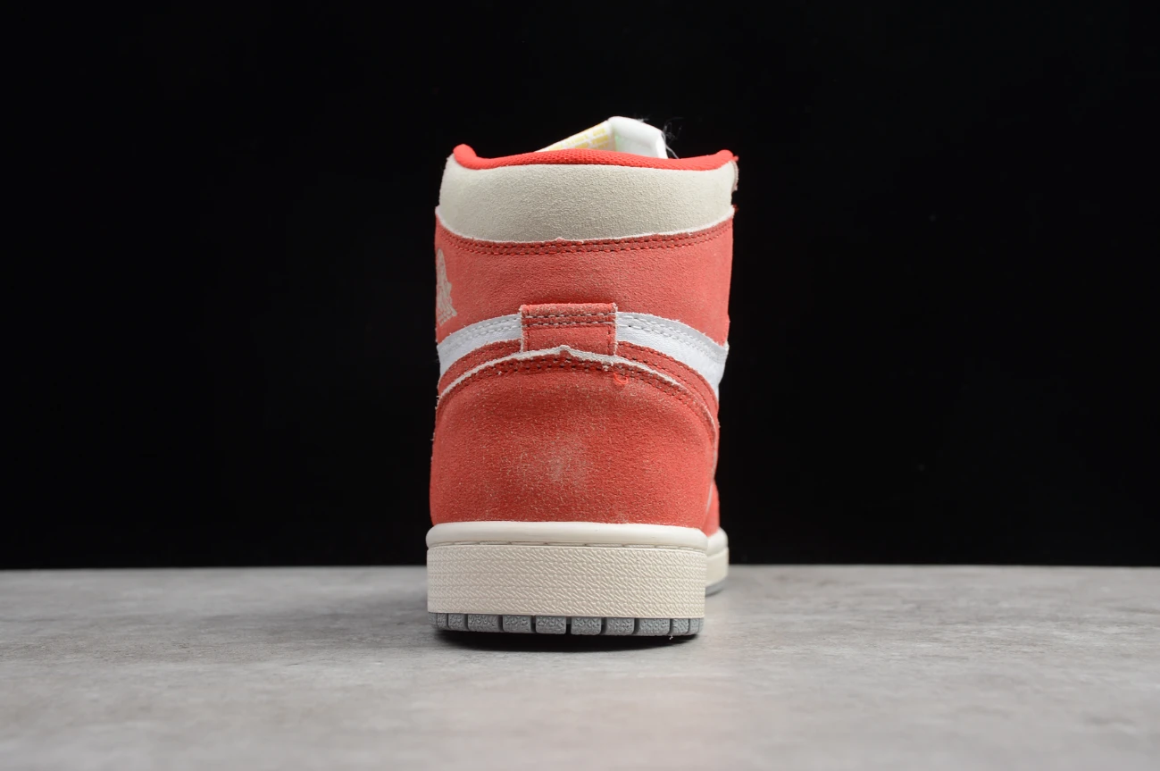 Air Jordan 1 Retro High OG 'White Orange Red' by Air Jordan