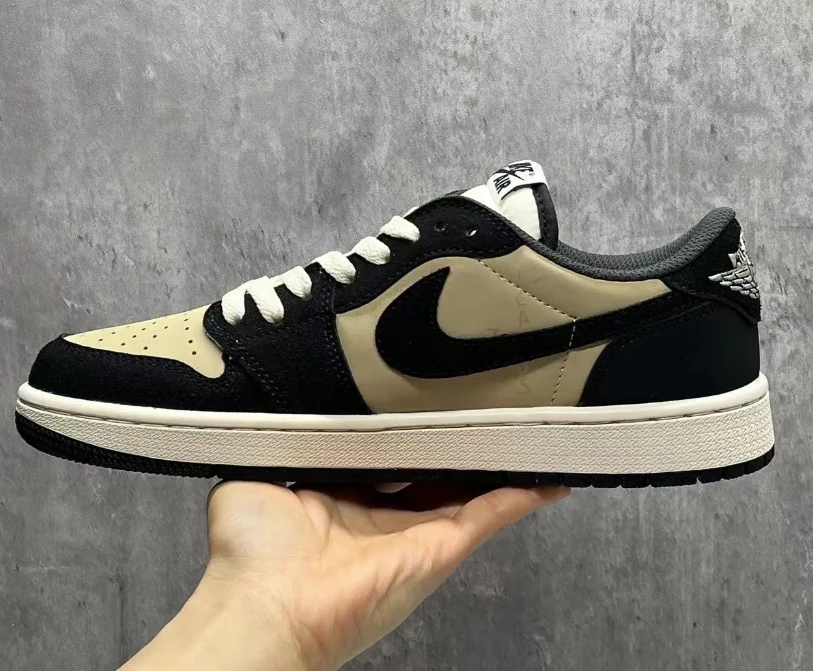 Travis Scott x AJ 1 Low OG Pale Vanilla Shoes Sneakers by Air Jordan