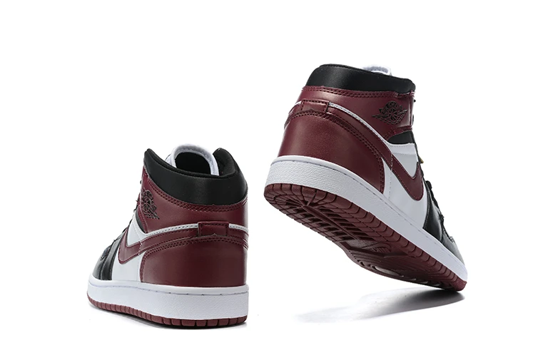 Air Jordan 1 Mid Black Dark Beetroot by Air Jordan