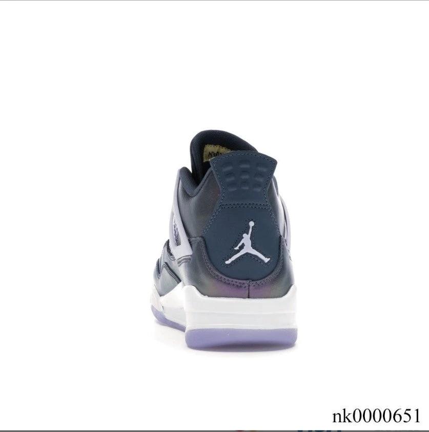 Air Jordan 4 Retro Monsoon Blue (GS) Shoes Sneakers by Air Jordan