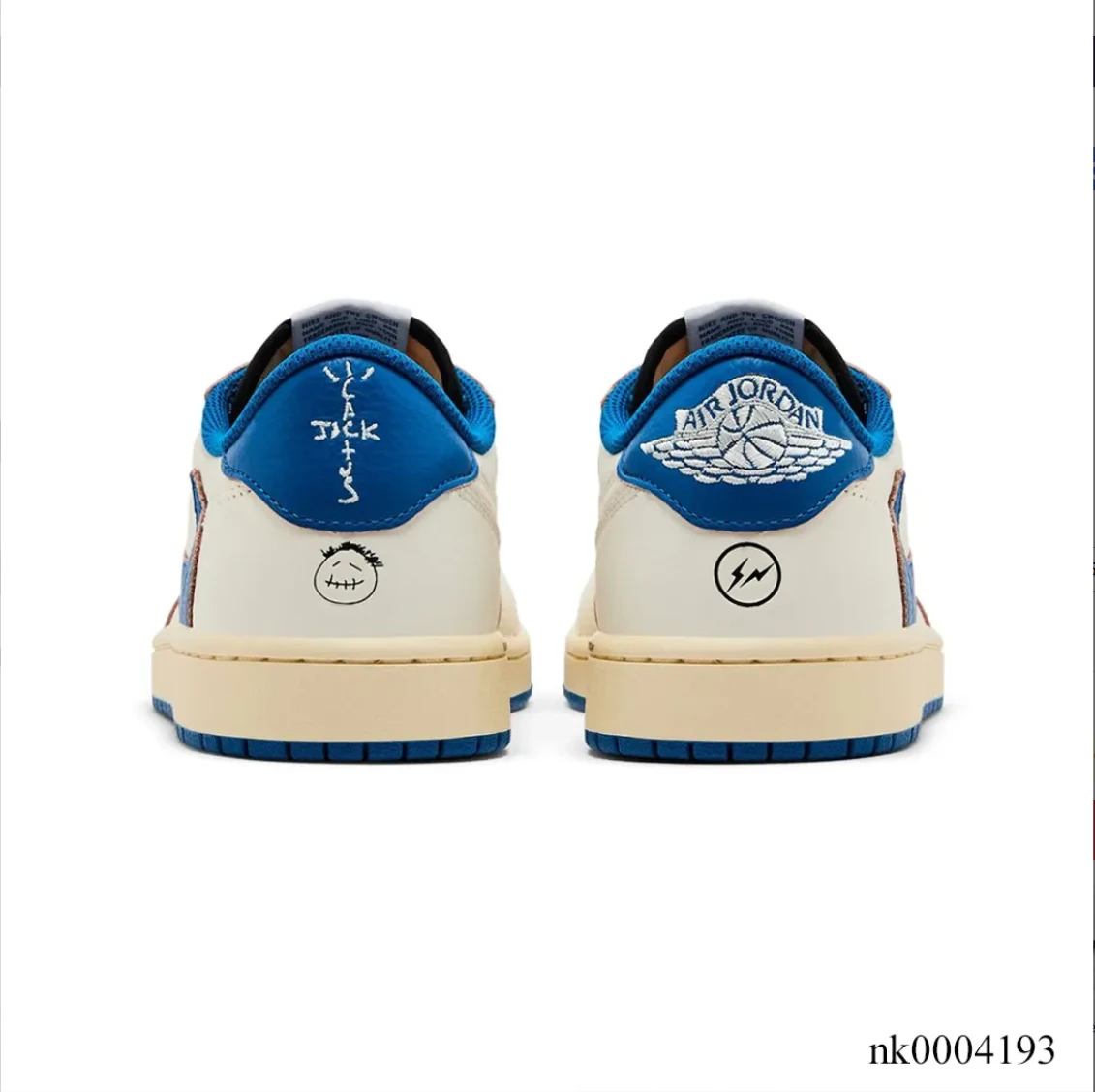 Travis Scott x Fragment x Air Jordan 1 Low 2025 Shoes Sneakers by Air Jordan