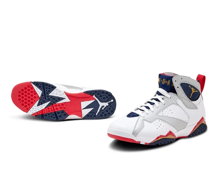 Air Jordan 7 Retro Olympic Shoes Sneakers by Air Jordan