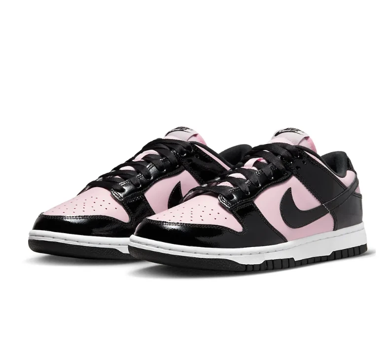 Dunk Low Pink Foam Black Pink Panda Shoes Sneakers by Air Jordan