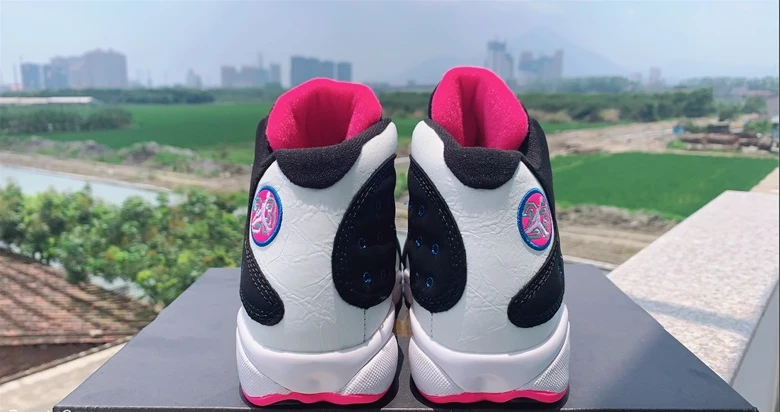 Air Jordan 13 GS Black And White Pastel Egg by Air Jordan