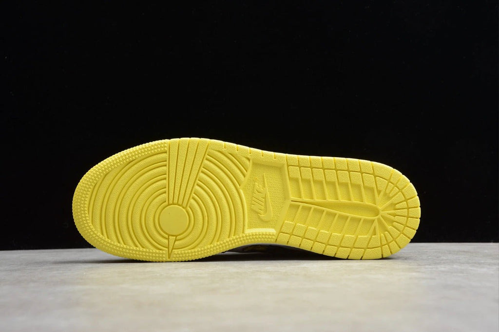 Air Jordan 1 Mid Dynamic Yellow Floral by Air Jordan