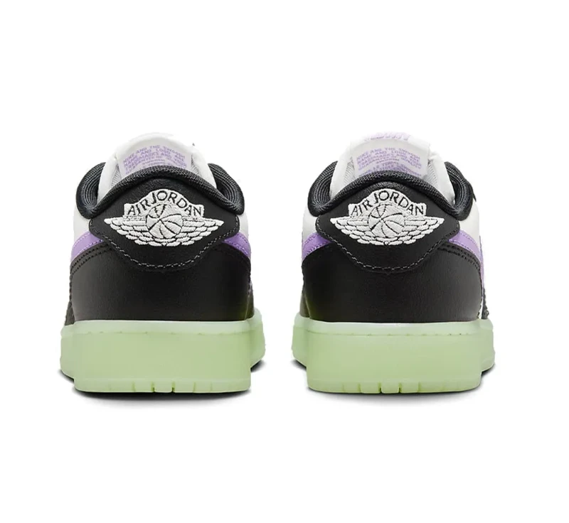 Air Jordan 1 Low Black Raspberry Shoes Sneakers by Air Jordan
