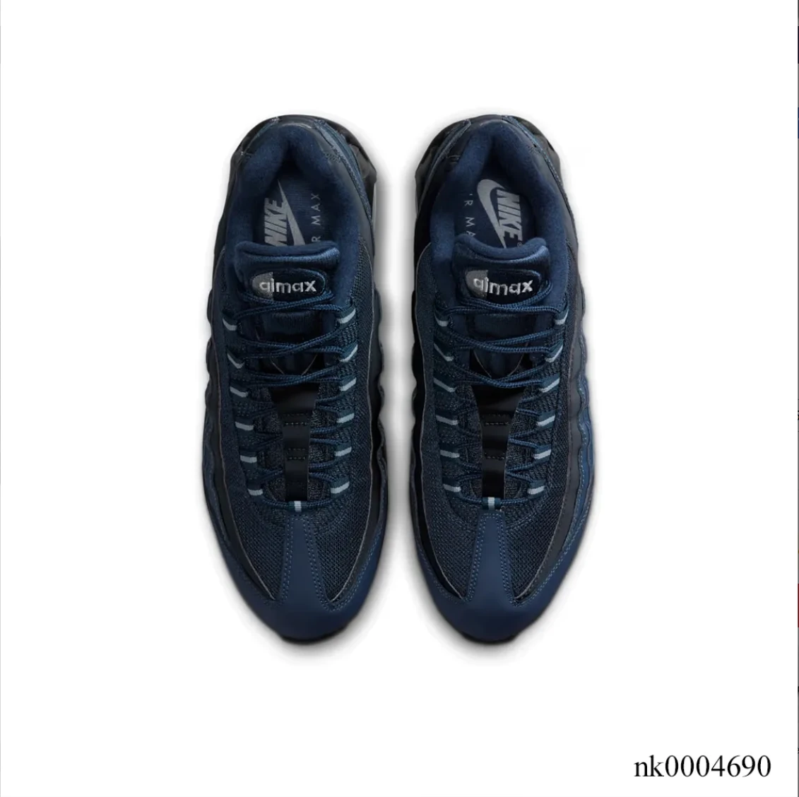 Air Max 95 Big Bubble Black Game Royal Shoes Sneakers by Air Jordan