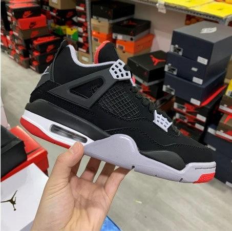 Air Jordan 4 Bred Black Red 2019 by Air Jordan
