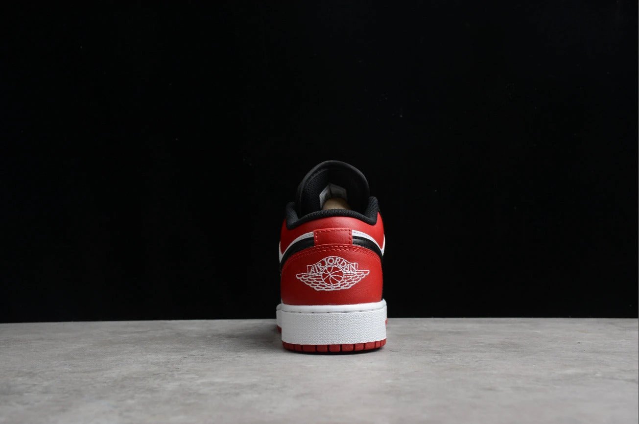 Air Jordan 1 Low Toe Red And Black by Air Jordan