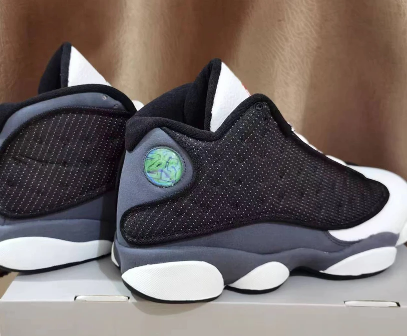 AJ 13 Black Flint Shoes Sneakers by Air Jordan