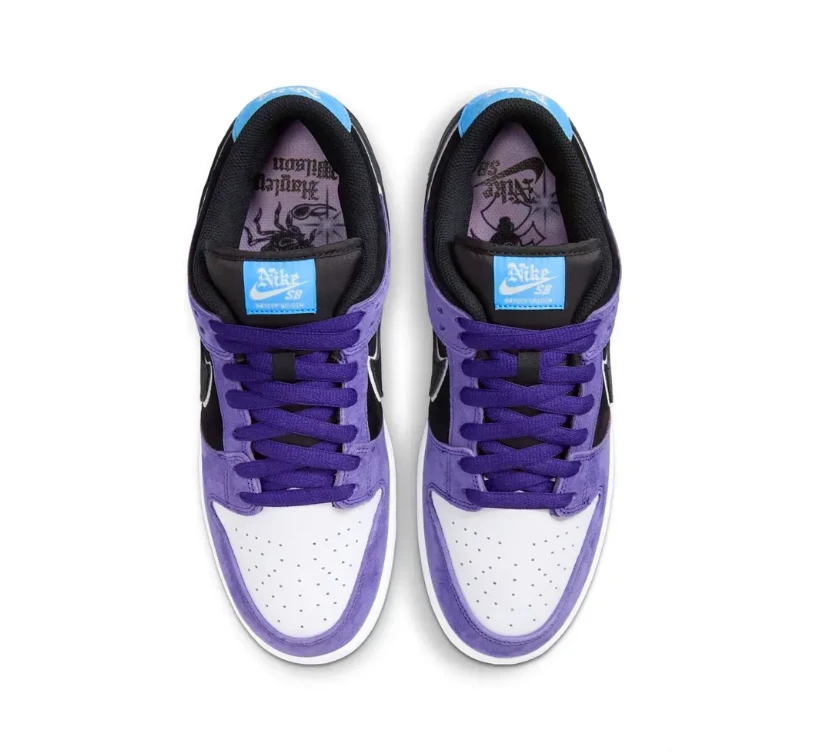 Hayley Wilson x SB Dunk Low Court Purple Shoes Sneakers by Air Jordan