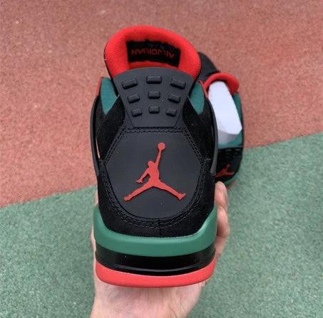 Air Jordan 4 Black Green by Air Jordan
