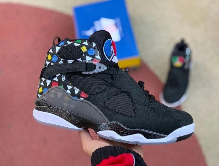 Air Jordan 8 Quai 54 Black by Air Jordan
