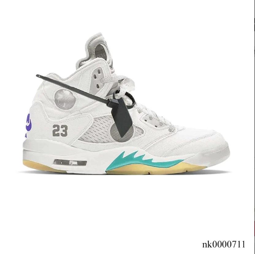 Air Jordan 5 Retro OW Grape Shoes Sneakers by Air Jordan