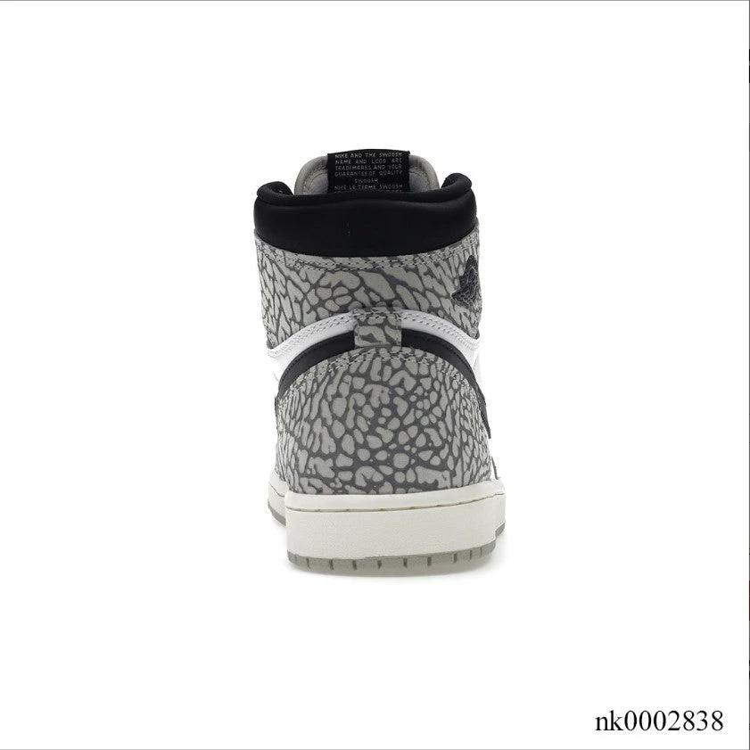 Air Jordan 1 Retro High OG White Cement Shoes Sneakers by Air Jordan