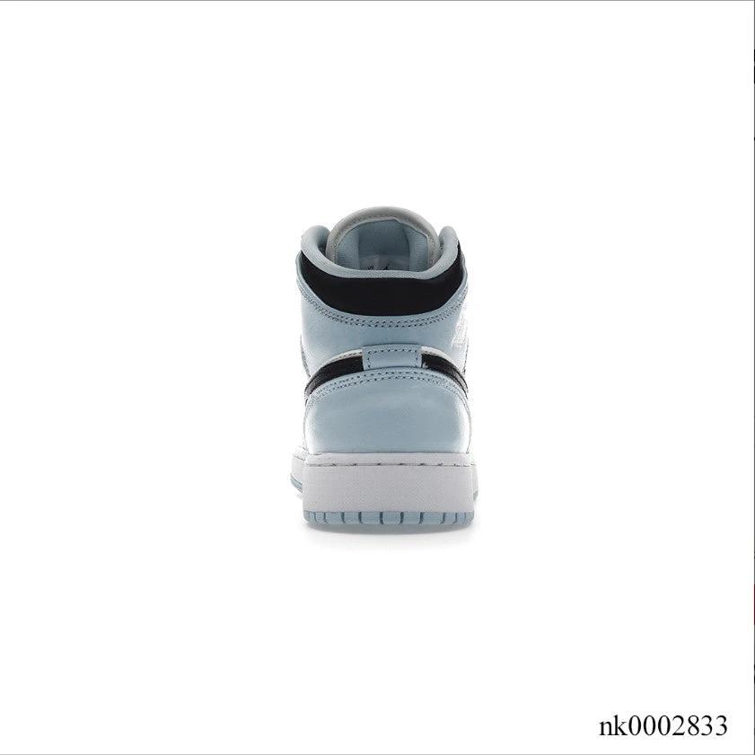 Air Jordan 1 Mid Ice Blue Shoes Sneakers by Air Jordan