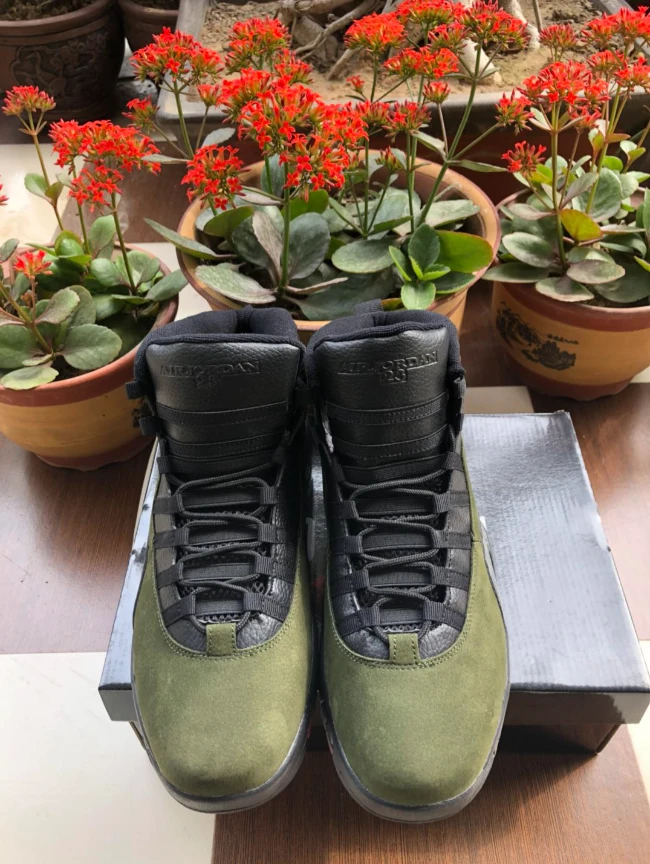 Air Jordan 10 Army Green Camouflage by Air Jordan