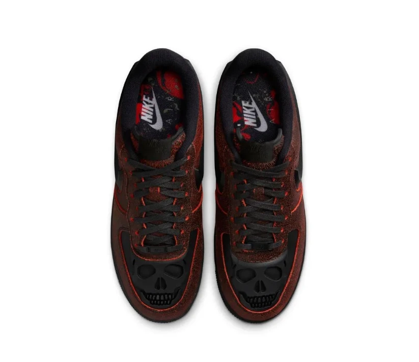 Air Force 1 Low “Halloween Skull” Shoes Sneakers by Air Jordan