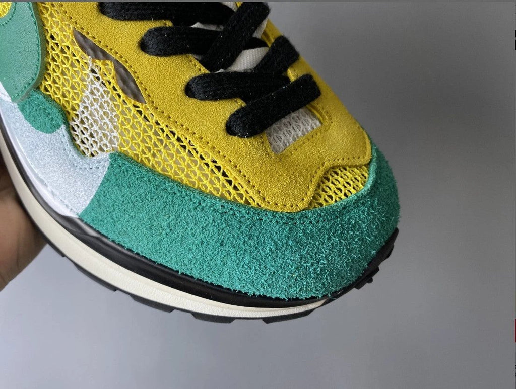 Sacai x Pegasua Vaporfly Yellow Green Shoes Sneakers by Air Jordan