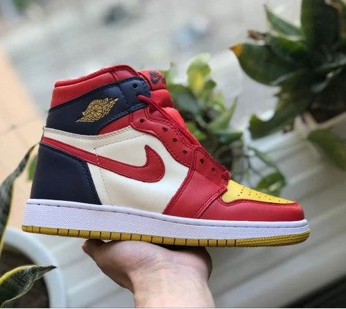 Air Jordan 1 Yellow Red by Air Jordan