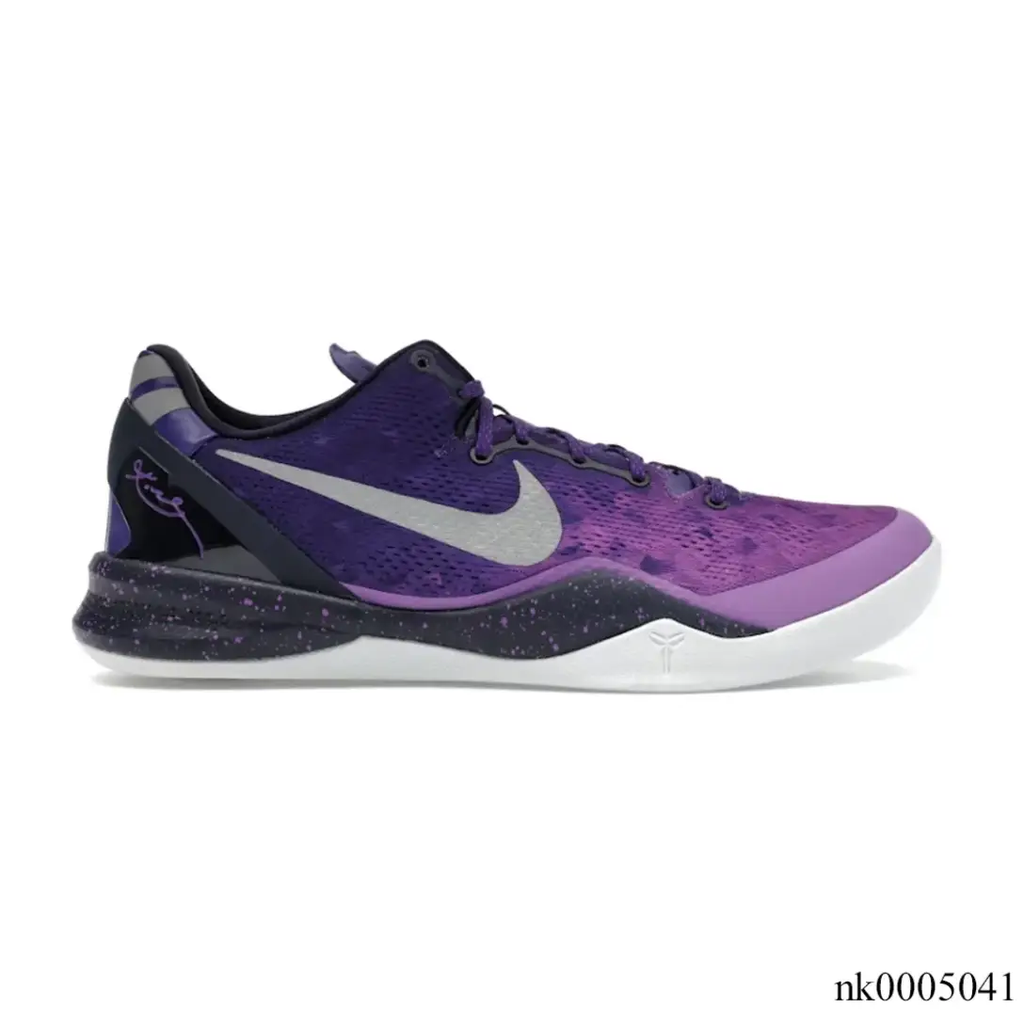 Kobe 8 Playoffs Purple Platinum Shoes Sneakers by Air Jordan