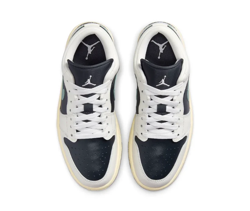AJ 1 Low Jade Smoke Shoes Sneakers by Air Jordan