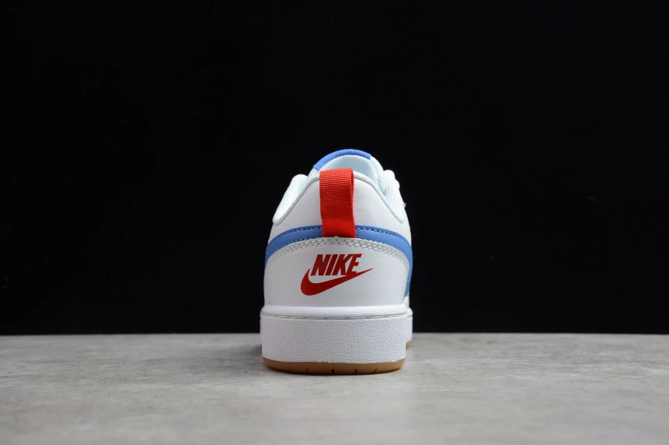 NK Court Borough Low 2 GS White Pacific Blue by Air Jordan