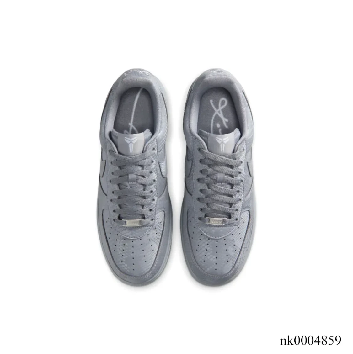 Kobe Bryant x Air Force 1 Low Wolf Grey Shoes Sneaker by Air Jordan