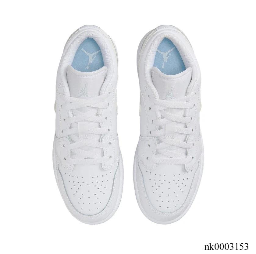 Air Jordan 1 Low Glitter Swoosh Shoes Sneakers by Air Jordan