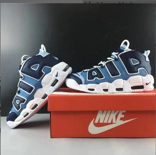 Air More Uptempo 96 Denim Shoes Sneakers by Air Jordan