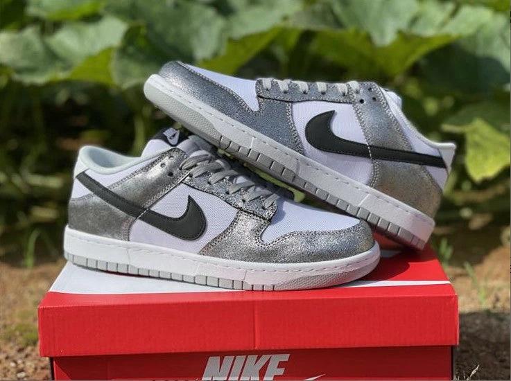 Dunk Low Shimmer Shoes Sneakers by Air Jordan