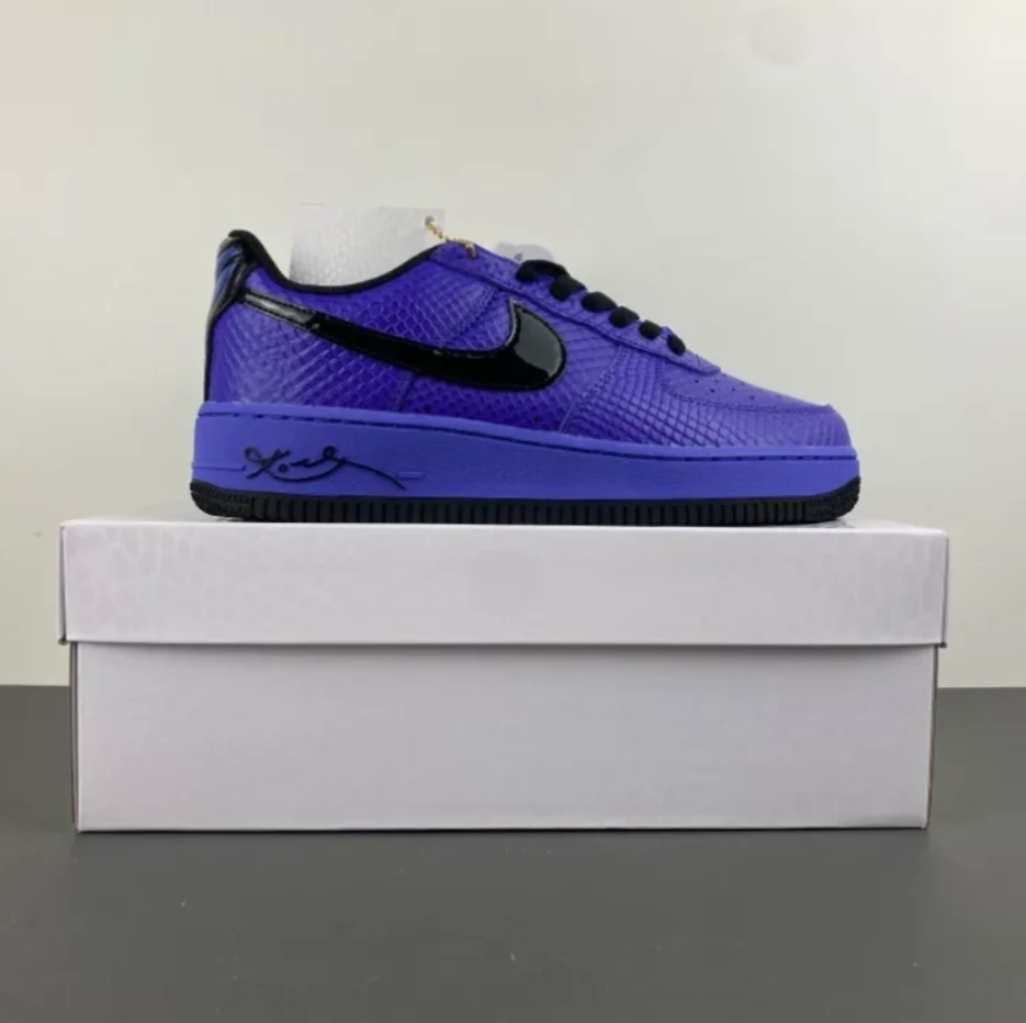 Kobe Bryant x FC Barca x Air Force 1 Low Protro Persian Violet Shoes Sneaker by Air Jordan