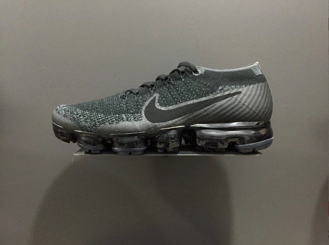 Air VaporMax Flyknit Black Dark Grey Shoes Sneakers by Air Jordan