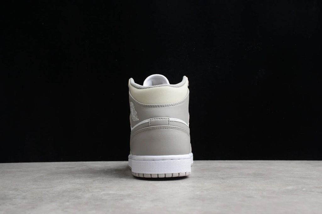 Air Jordan 1 Mid Linen White by Air Jordan