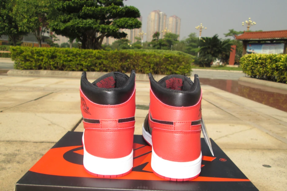Air Jordan 1 Retro High The Return Bred Black-Gym Red by Air Jordan