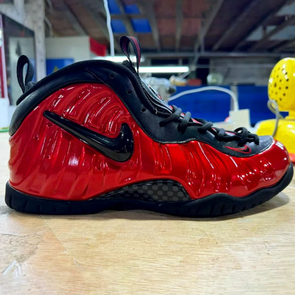 Air Foamposite Pro Gym Red Shoes Sneakers by Air Jordan