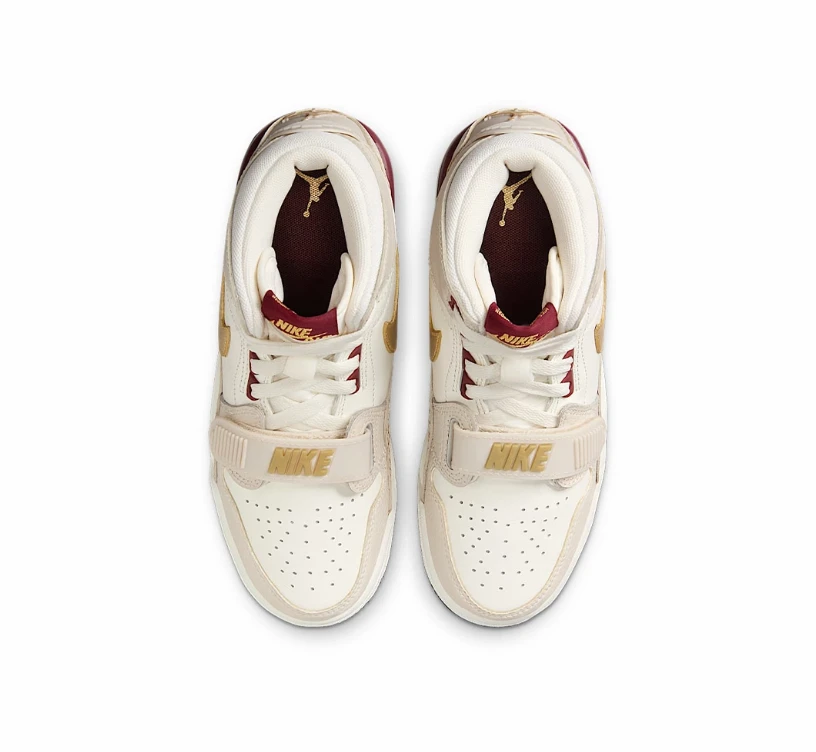 Air Jordan Legacy 312 Year of the Snake Burgundy Tint Shoes Sneakers by Air Jordan