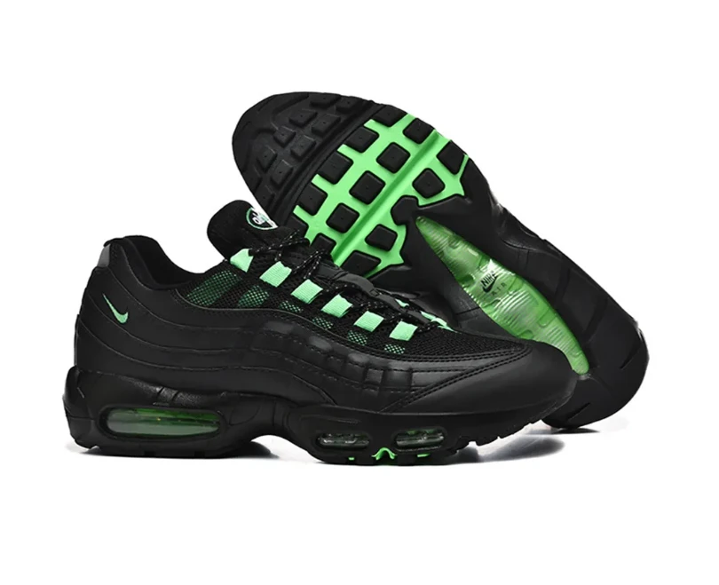 Air Max 95 Green Shock Shoes Sneakers by Air Jordan