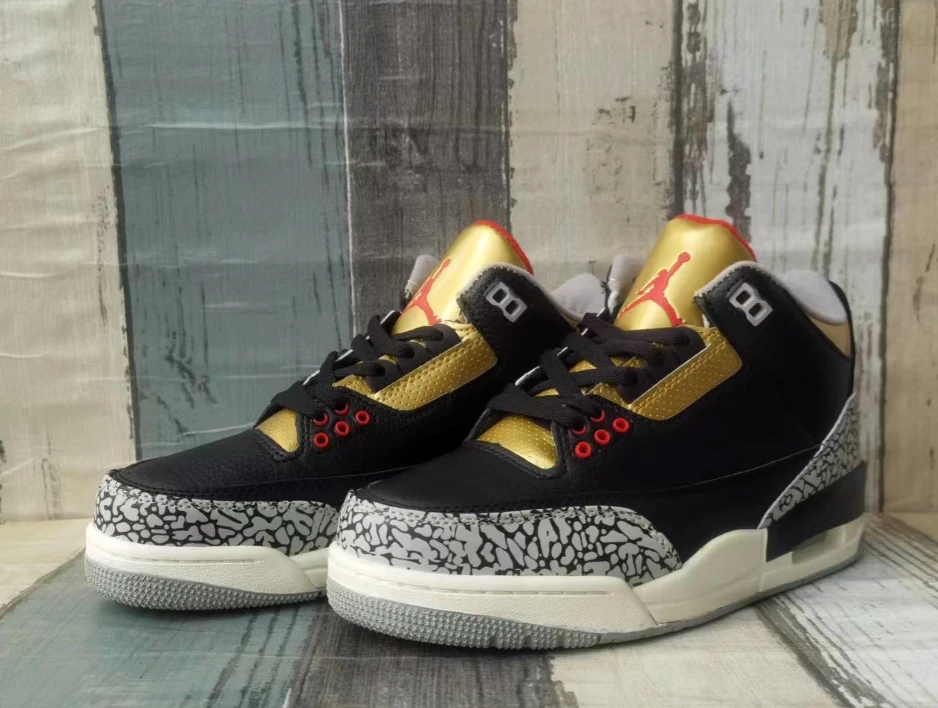 Air Jordan 3 WMNS Black Gold by Air Jordan