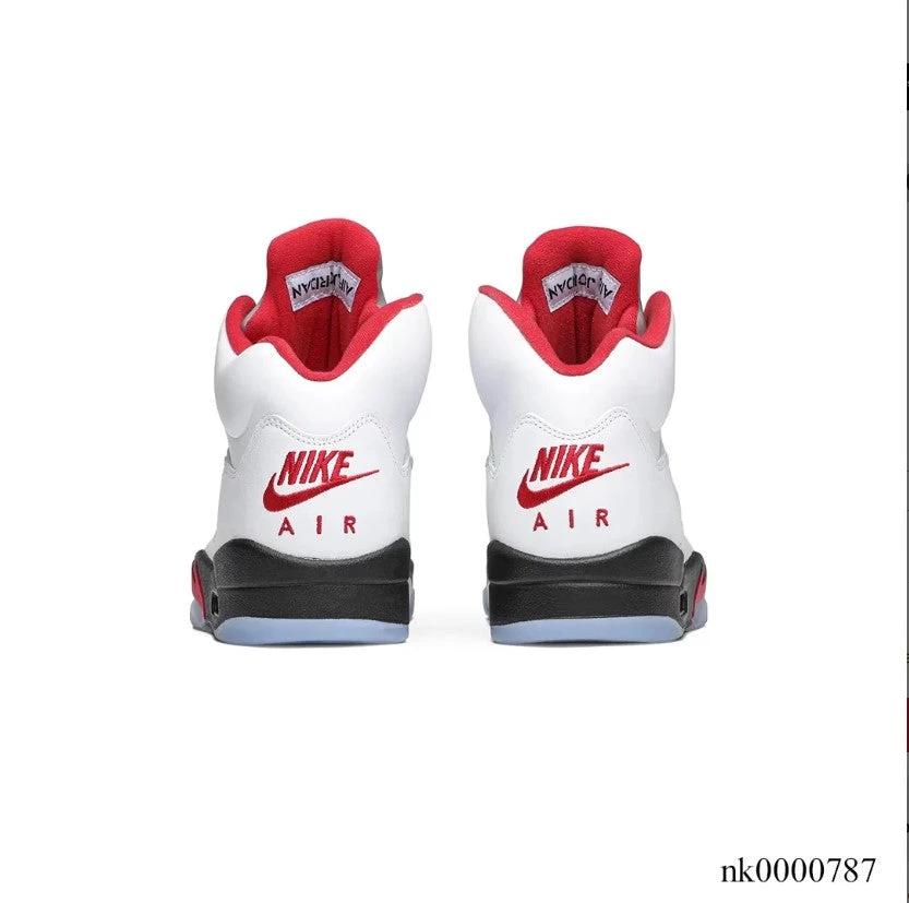 Air Jordan 5 Fire Red Silver Tongue (2020) Shoes Sneakers by Air Jordan